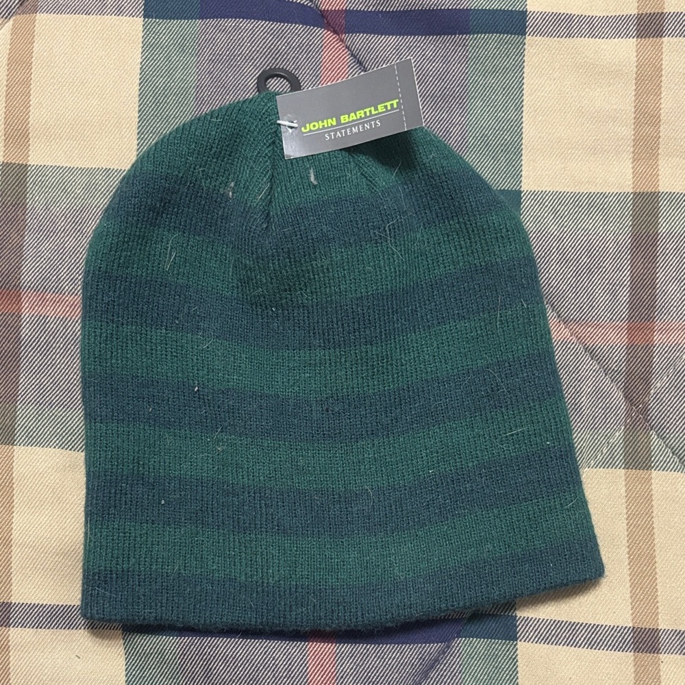 John Bartlett Kids Green Beanie